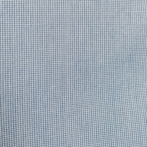 THOMAS DEAN Blue Check Long Sleeve Button Down Top - Picture 3 of 6